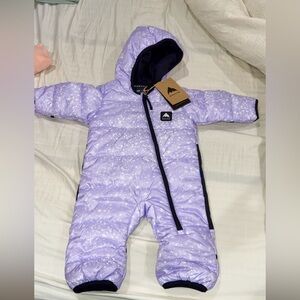 Burton Lavender Kids One Piece Footie